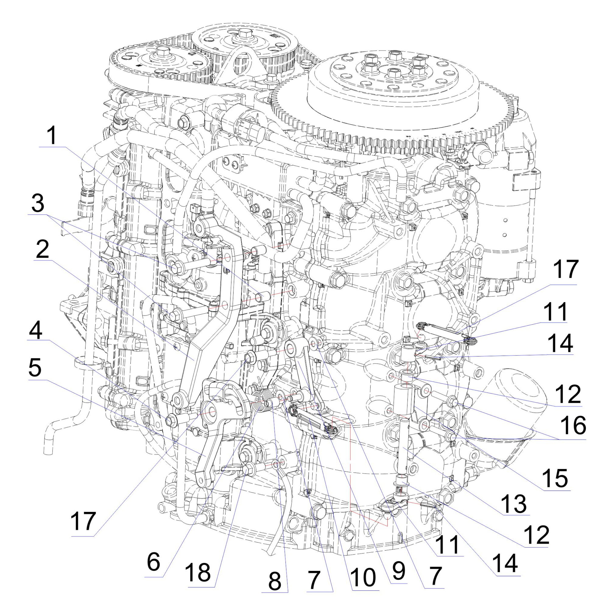 Throttle mechanism system