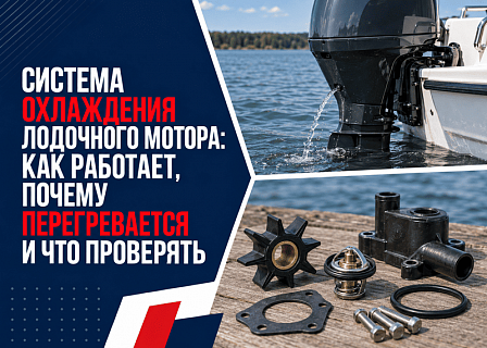 Система охлаждения лодочного мотора